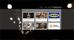 Desktop Screenshot of koenvanbaal.com